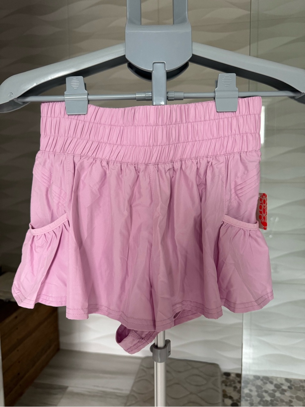 FP Movement by Free People Get Your Flirt On Athletic shorts XS Peony